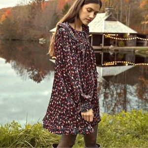 Doen Nora dress in Canterbury Teal Paisley